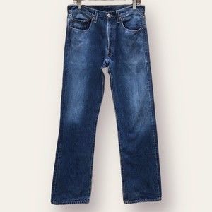 Levi’s 501 Button Fly Straight Leg Jeans 32 x 34